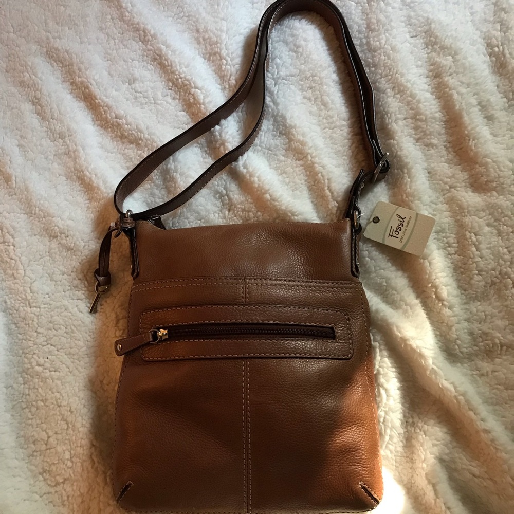 Fossil Brown Leather Purse